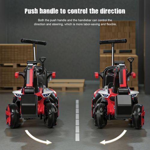 Load image into Gallery viewer, 6V Battery-Powered Kids Excavator Tractor with LED Headlight, Helmet, and Rear Box
