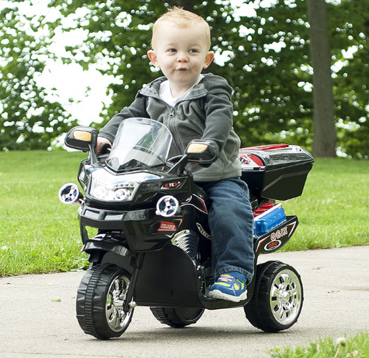 6V Battery Powered Kids' Motorcycle Toy for Boys and Girls