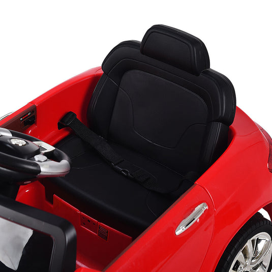 6V Battery Powered Kids Ride On Car with RC Remote Control and LED Lights