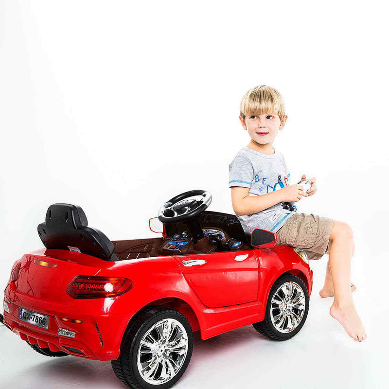 Load image into Gallery viewer, 6V Battery Powered Kids Ride On Car with RC Remote Control and LED Lights
