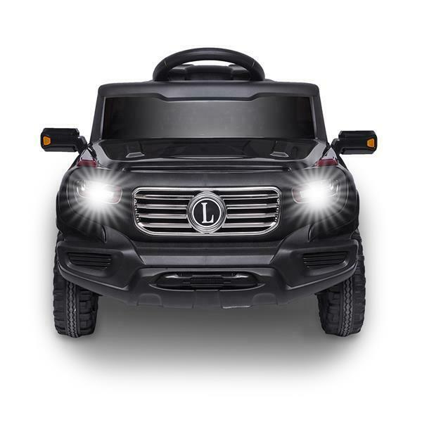 Load image into Gallery viewer, 6V Battery-Powered Ride-On Car with Music, Lights, Remote Control, and Safety Features for Kids
