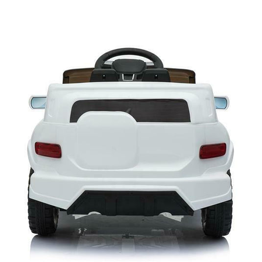 6V Battery-Powered Ride-On Car with Music, Lights, Remote Control, and Safety Features for Kids