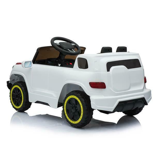 Load image into Gallery viewer, 6V Battery-Powered Ride-On Car with Music, Lights, Remote Control, and Safety Features for Kids
