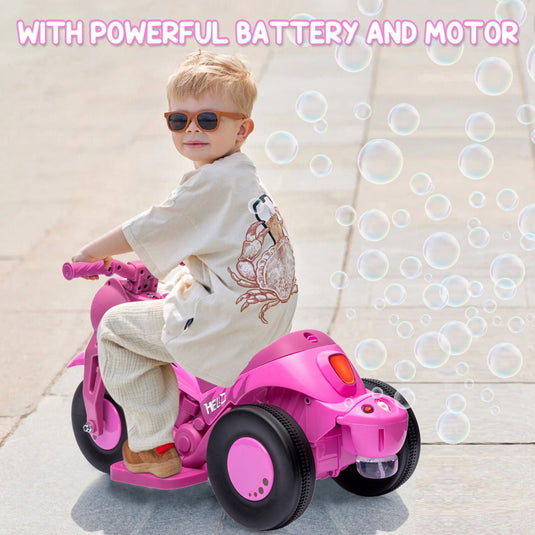 6V Battery Powered Ride On Motorbike Toy for Kids - Perfect for Boys and Girls!
