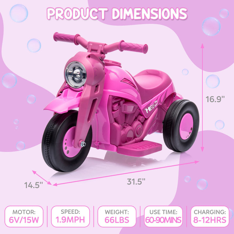 Load image into Gallery viewer, 6V Battery Powered Ride On Motorbike Toy for Kids - Perfect for Boys and Girls!
