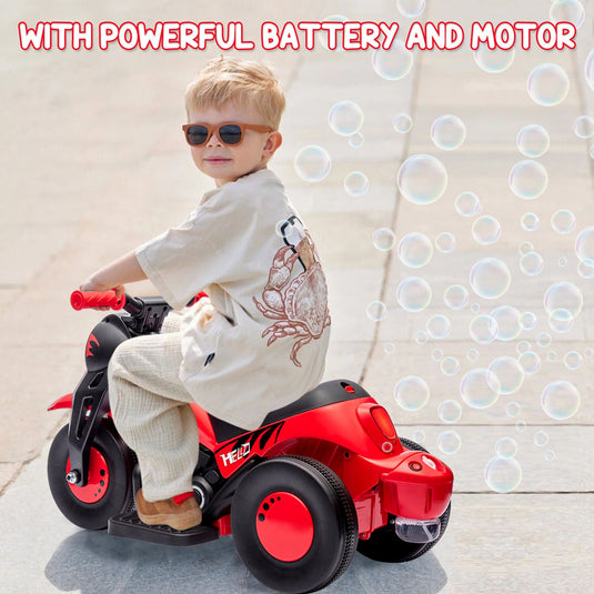 6V Battery Powered Ride On Motorbike Toy for Kids - Perfect for Boys and Girls!