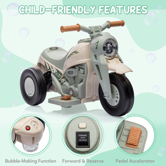 6V Battery Powered Ride On Motorbike Toy for Kids - Perfect for Boys and Girls!