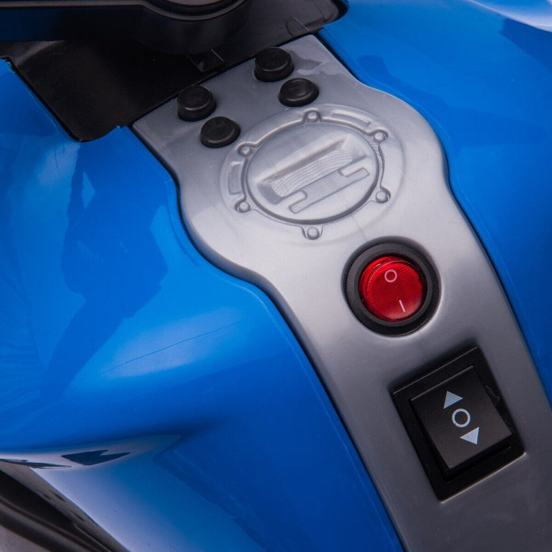 Load image into Gallery viewer, 6V Battery Powered Ride-On Motorcycle for Kids with Training Wheels and Headlight
