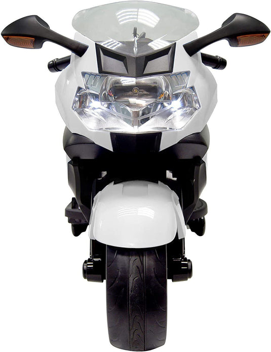 6V BMW R1200RT Kids Ride On Motorcycle - White