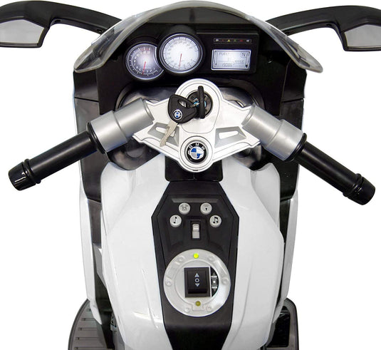 6V BMW R1200RT Kids Ride On Motorcycle - White