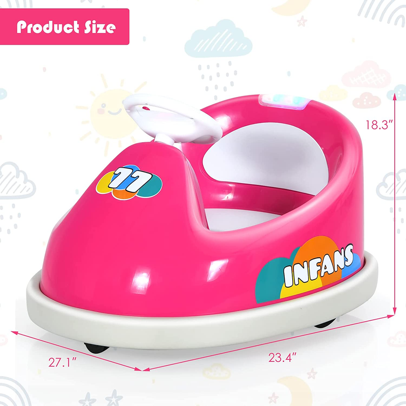 Load image into Gallery viewer, 6V Bumper Car Electric Ride-On for Kids with 2 Driving Modes and 360 Degree Rotation
