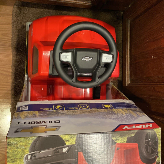 6V Chevy Silverado Truck Ride-on Quad for Toddlers Ages 1-3 - Brand New and Unisex
