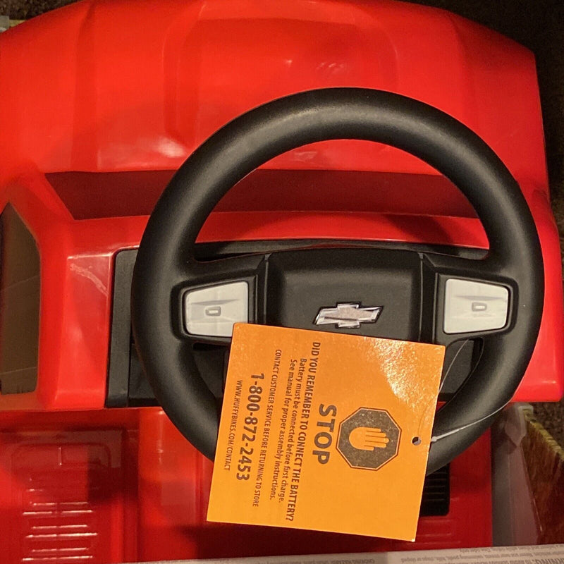 Load image into Gallery viewer, 6V Chevy Silverado Truck Ride-on Quad for Toddlers Ages 1-3 - Brand New and Unisex
