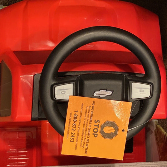 6V Chevy Silverado Truck Ride-on Quad for Toddlers Ages 1-3 - Brand New and Unisex