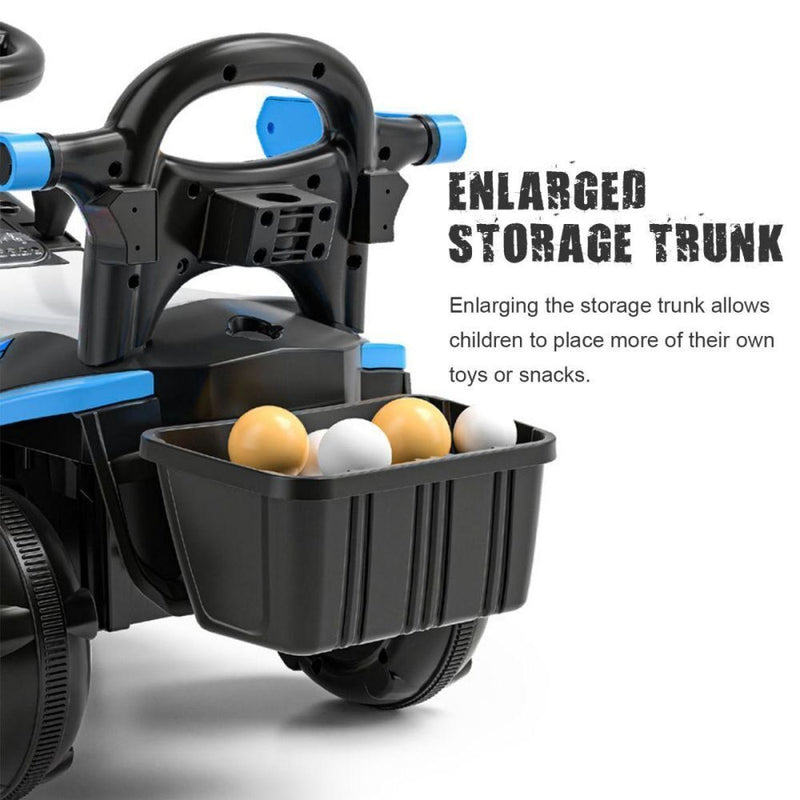 Load image into Gallery viewer, 6v Electric Excavator Toy Car with Bluetooth, Helmet, and Rear Features for Kids
