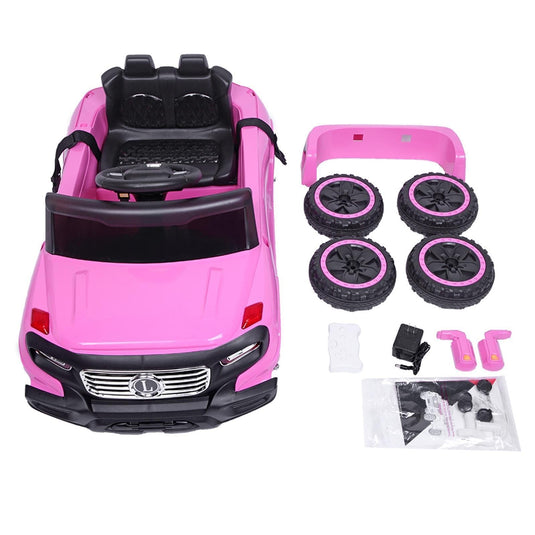 6V Electric Kids Ride On Car Truck with Remote Control and 3 Speeds