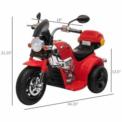 Load image into Gallery viewer, 6V Electric Motorbike Ride On Toy for Kids - Battery Powered Motorized Motorcycle
