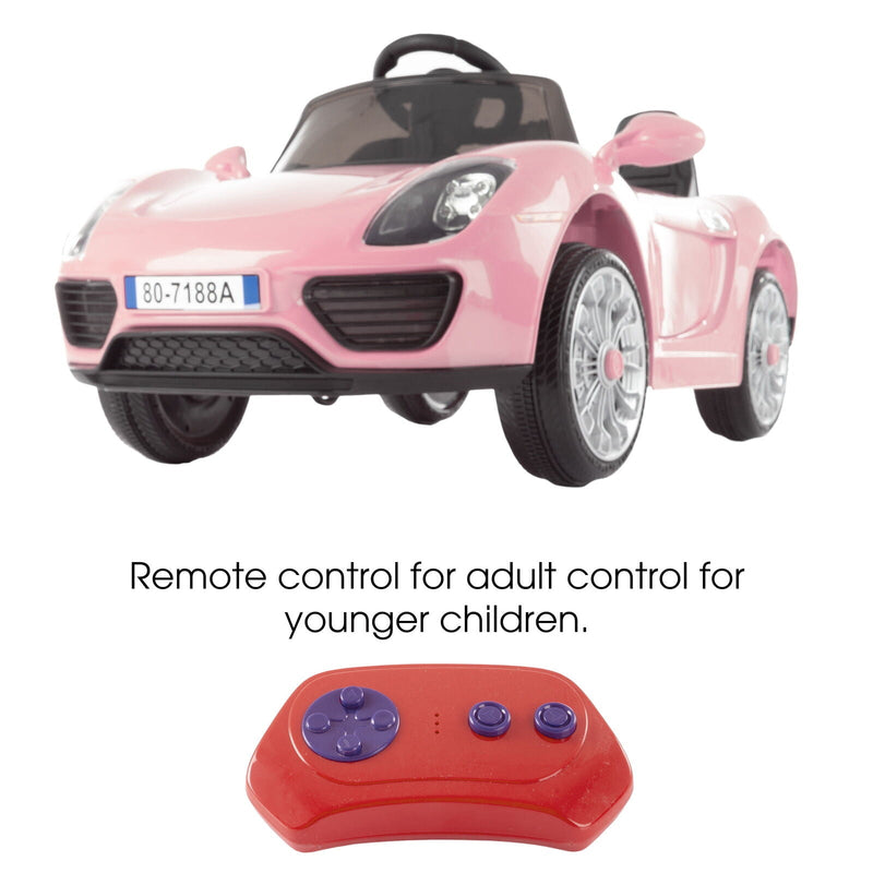 Load image into Gallery viewer, 6V Electric Remote Control Sports Car Toy with Rechargeable Battery
