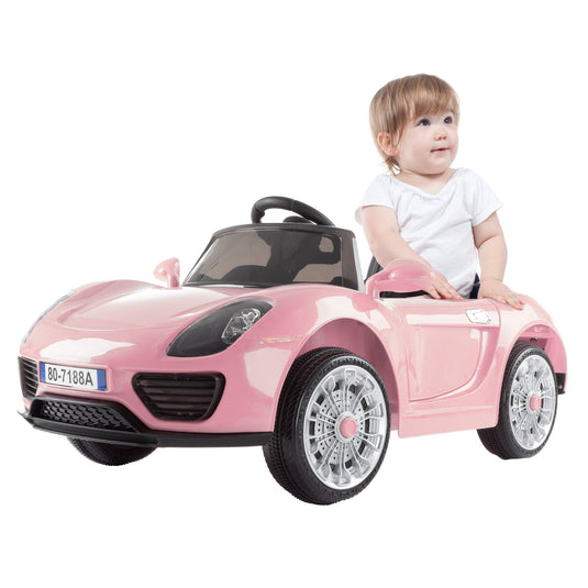 6V Electric Remote Control Sports Car Toy with Rechargeable Battery