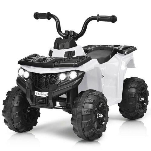 6V Electric Ride-On ATV for Kids - White