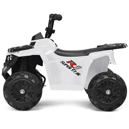 6V Electric Ride-On ATV for Kids - White