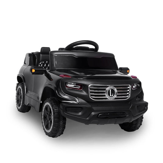 6V Electric Ride-On Car for Kids with 3 Speeds, Lights, and Remote Control