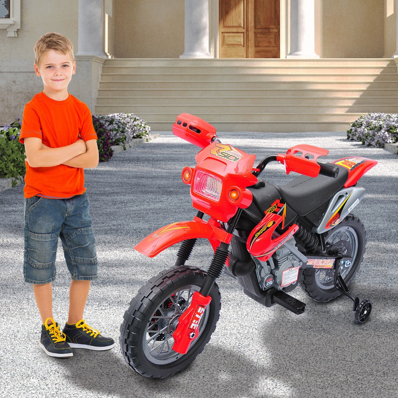 Load image into Gallery viewer, 6V Electric Ride-On Dirt Bike for Kids - Outdoor Recreation Motorcycle Toy
