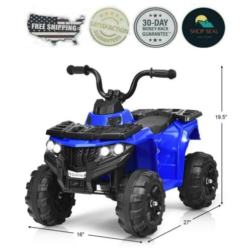 Load image into Gallery viewer, 6V Electric Ride-On Quad for Kids with Battery and Lights Included
