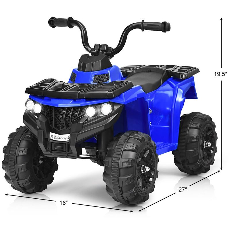 Load image into Gallery viewer, 6V Electric Ride-On Quad for Kids with Battery and Lights Included
