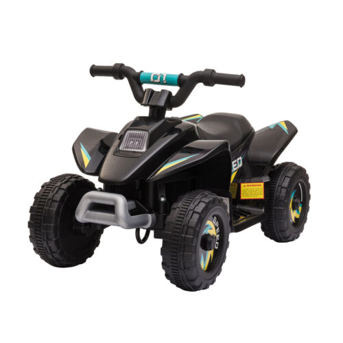 6V Kids Electric ATV 4-Wheeler Quad Toy with Forward and Reverse Function