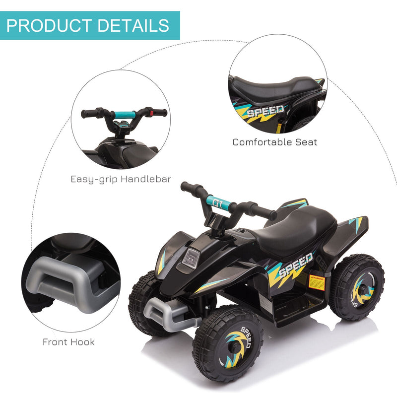 Load image into Gallery viewer, 6V Kids Electric ATV 4-Wheeler Quad Toy with Forward and Reverse Function
