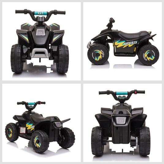 6V Kids Electric ATV 4-Wheeler Quad Toy with Forward and Reverse Function