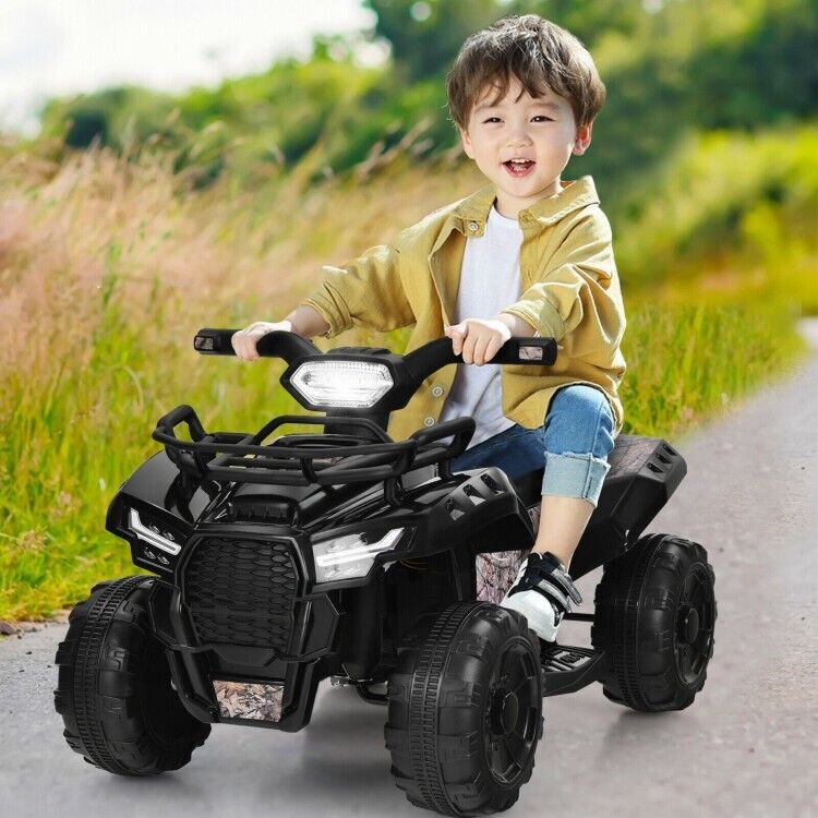 Load image into Gallery viewer, 6V Kids Electric ATV Quad with LED Light and MP3 Player
