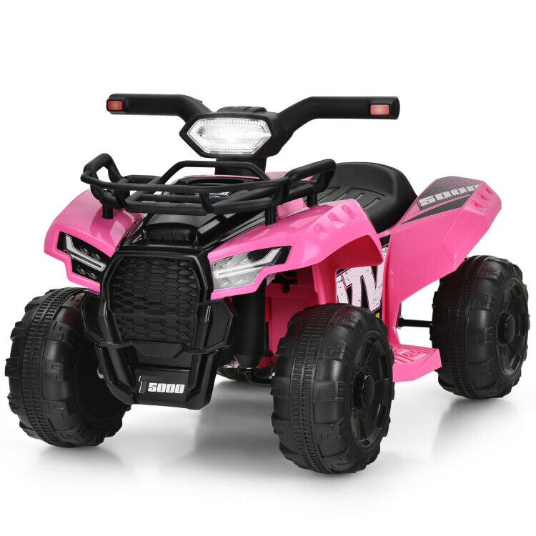 Load image into Gallery viewer, 6V Kids Electric ATV Quad with LED Light and MP3 Player

