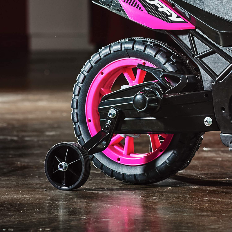 Load image into Gallery viewer, 6V Kids Electric Ride-On Motorcycle with Training Wheels - Fun and Safe Toy for Young Riders
