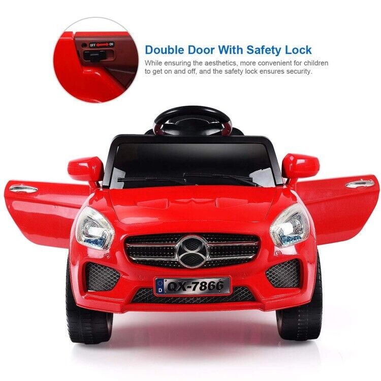 Load image into Gallery viewer, 6V Kids Ride On Car with Remote Control, MP3 Player, LED Lights, and Battery Power
