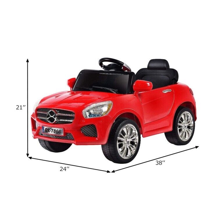 Load image into Gallery viewer, 6V Kids Ride On Car with Remote Control, MP3 Player, LED Lights, and Battery Power
