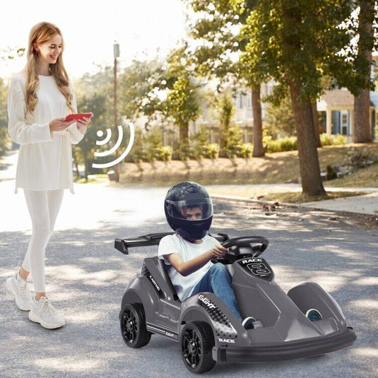 6V Kids Ride On Go Cart with Remote Control and Safety Belt - Perfect Children's Vehicle Toy Gift