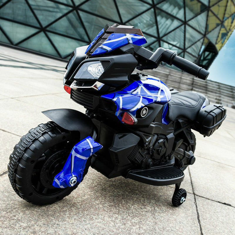 Load image into Gallery viewer, 6V Kids Ride On Motorcycle with Training Wheels - Battery Powered Toy for Fast Fun!
