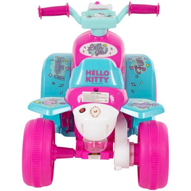 Load image into Gallery viewer, 6V Pink Electric Quad Bike with Bubble Tank for Girls
