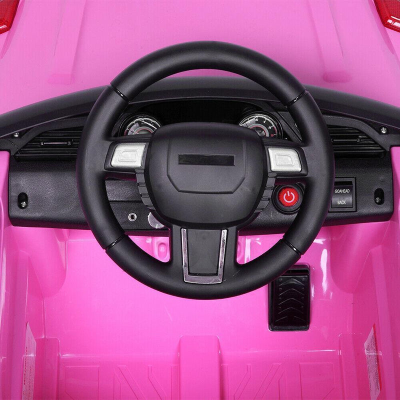 Load image into Gallery viewer, 6V Pink Electric Ride-On Car Truck for Kids with Remote Control and LED Lights
