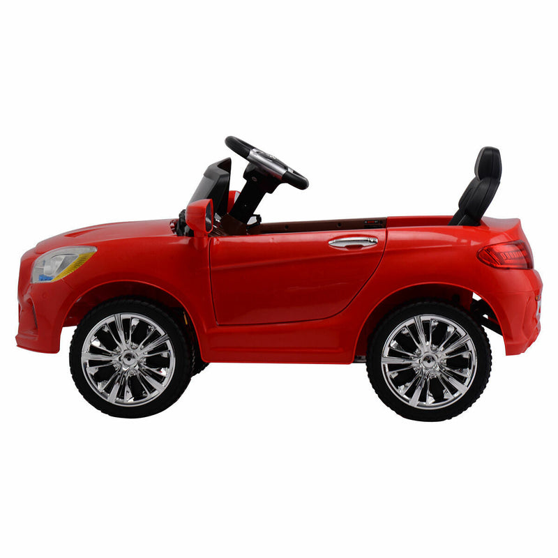 Load image into Gallery viewer, 6V RC Remote Control Ride-On Car with MP3 Player and Lights for Kids - Red
