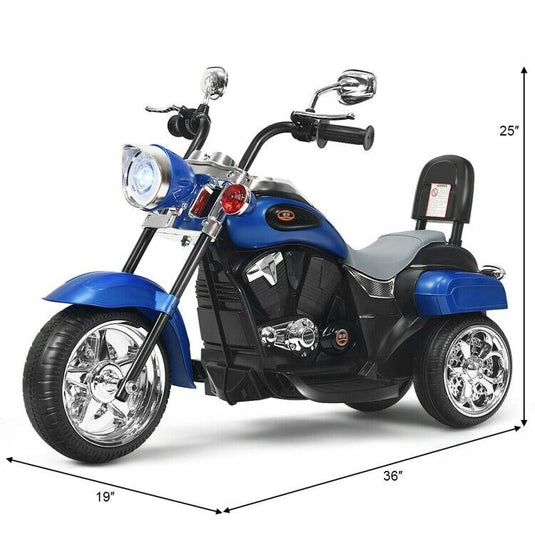 6V Toddler Electric Motorbike with Horn & Headlights - Perfect for Indoor and Outdoor Play!