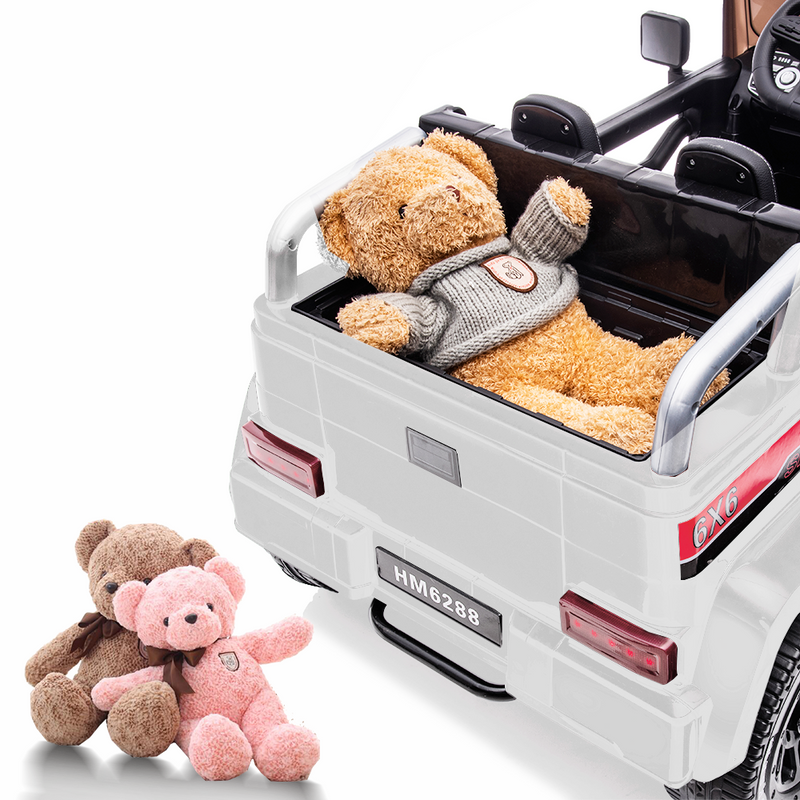 Load image into Gallery viewer, 6WD Kids Ride-On Truck with Remote Control and Lockable Doors - 24V Power Wheels Toy
