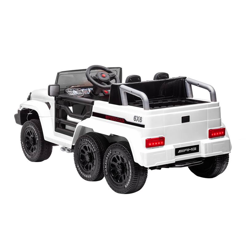Load image into Gallery viewer, 6WD Kids Ride-On Truck with Remote Control and Lockable Doors - 24V Power Wheels Toy
