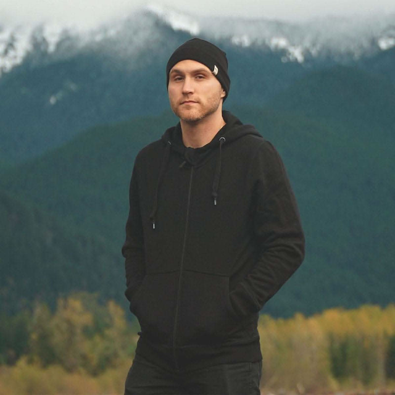 Load image into Gallery viewer, Men's Brushed Merino Wool Full-Zip Hoodie - Heavyweight
