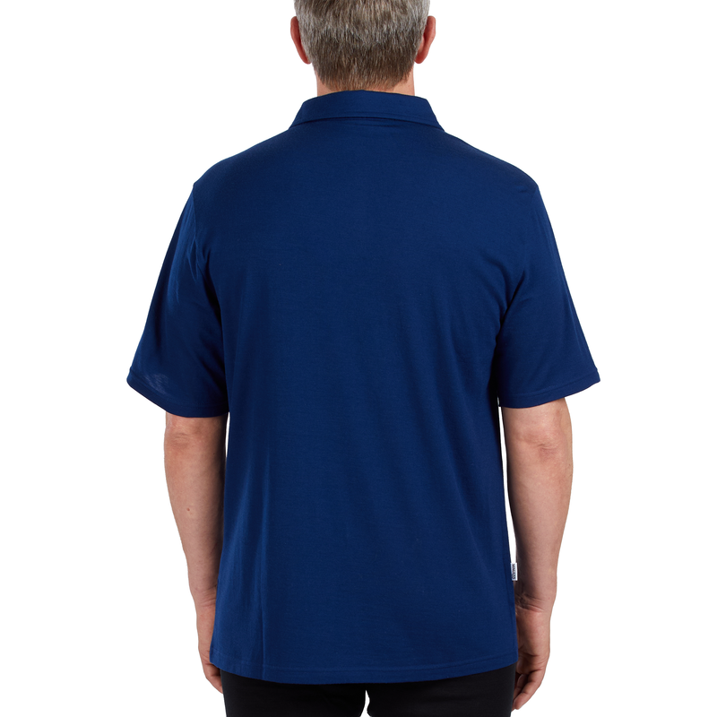 Load image into Gallery viewer, Microweight Men's Wool Polo -  Woolverino
