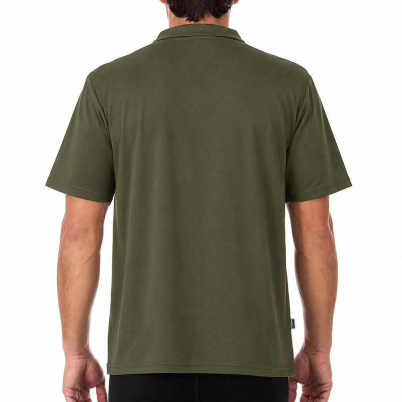 Load image into Gallery viewer, Microweight Men's Wool Polo -  Woolverino
