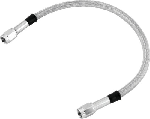 Twin Power 47 Inch Clear Coated Dot Stainless Steel Brake Hose AN-3