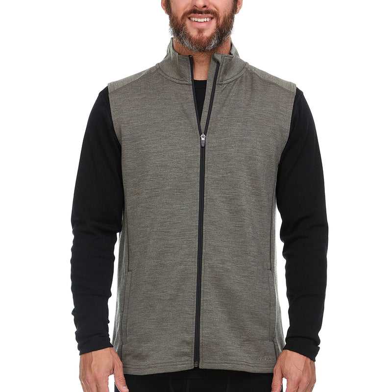 Load image into Gallery viewer, Heavyweight Men's Wool Vest - 100% Merino Wool
